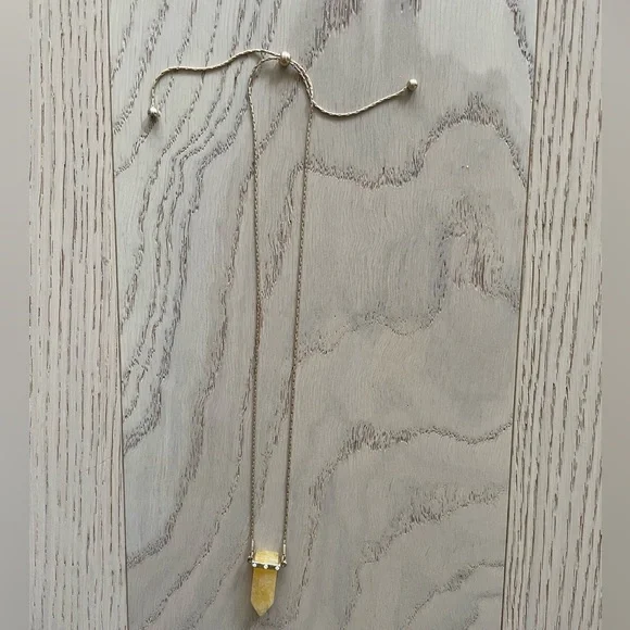 SOLD Crystal Calcite Necklace - Picture 3 of 5